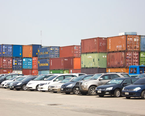 shipping cars from USA to Europe UK Germany Italy via container service