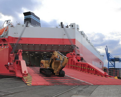 shipping heavy equipment from USA to Africa Nigeria Benin Namibia Kenya